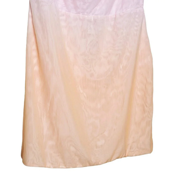 House of CB Deva Ombre Pink‎ Orange Mesh Corset Mini Dress Size L+/XL - Picture 6 of 11